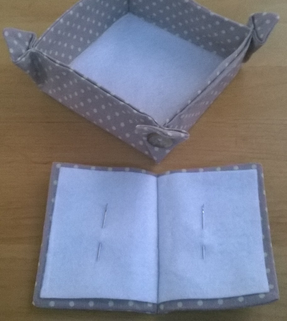 stitcher's kit, needle-case inside