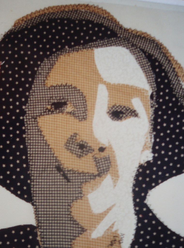 'Self-portrait' by Amanda Ogden (aka Amanda Jane Textiles)