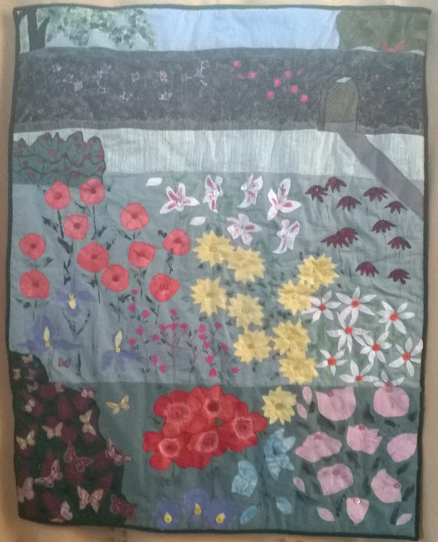 In the walled garden Amanda Ogden