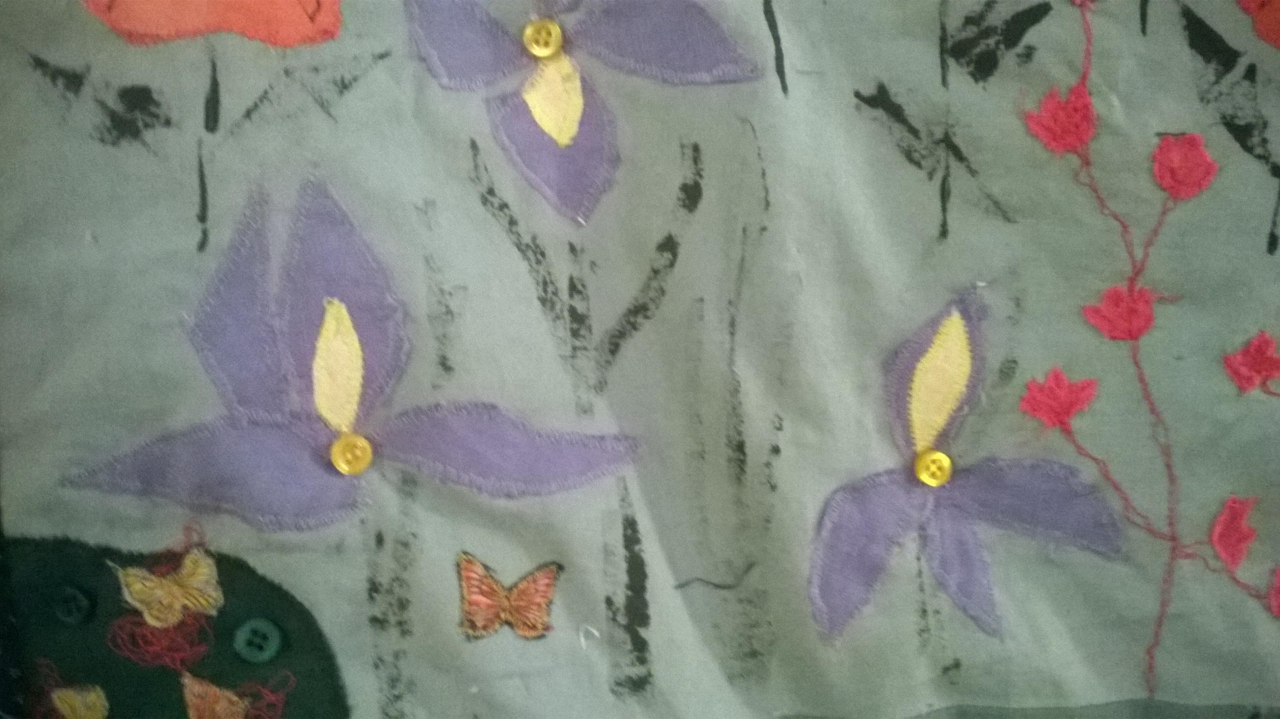 In the Walled Garden, detail 2, Amanda Ogden