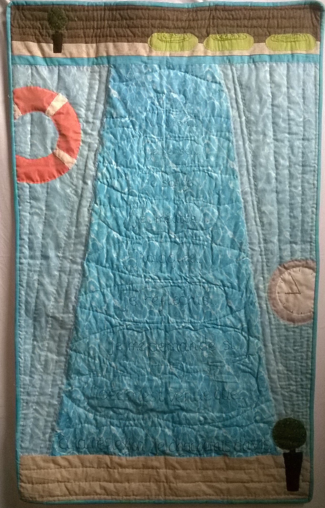 'Radisson Blu' quilt by Amanda Ogden