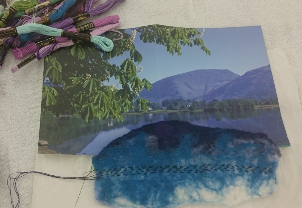 felt-making inspired by landscape – class with Amanda Jane Textiles ...