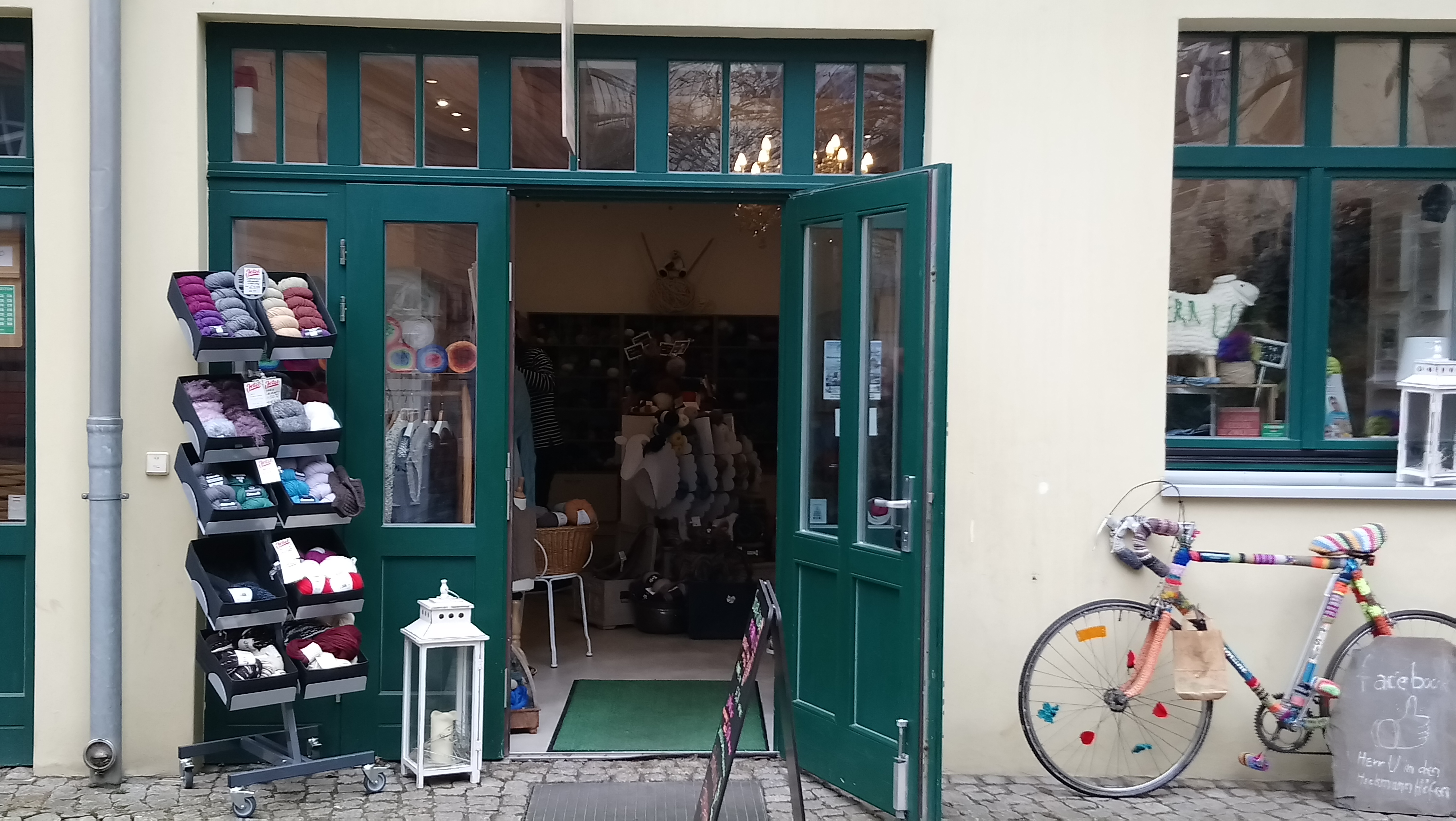 Herr U shop entrance, Berlin, photo by Amanda Jane Textiles.JPG