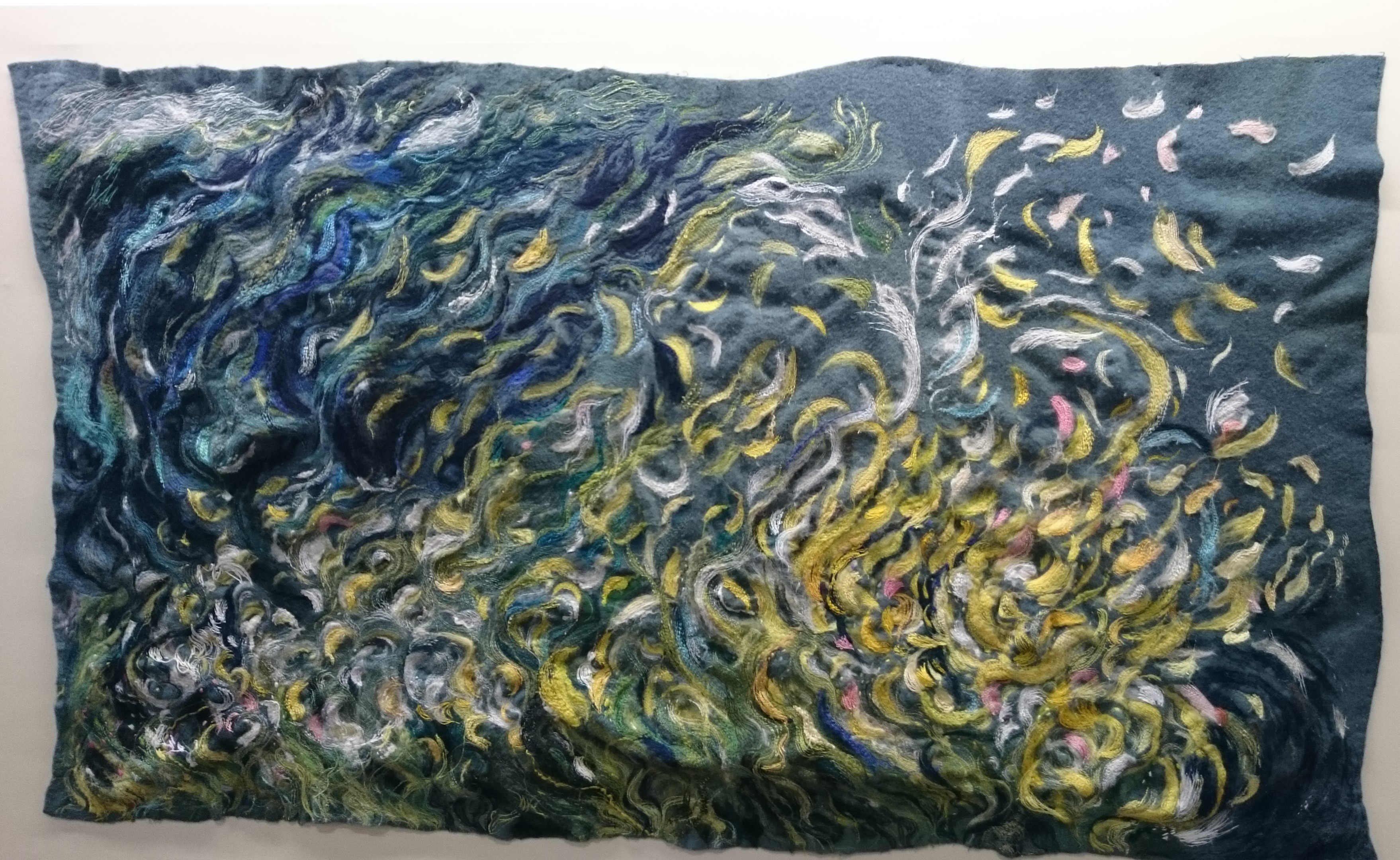 Seas of grass by Michala Gyetvai photo by Amanda Jane Textiles