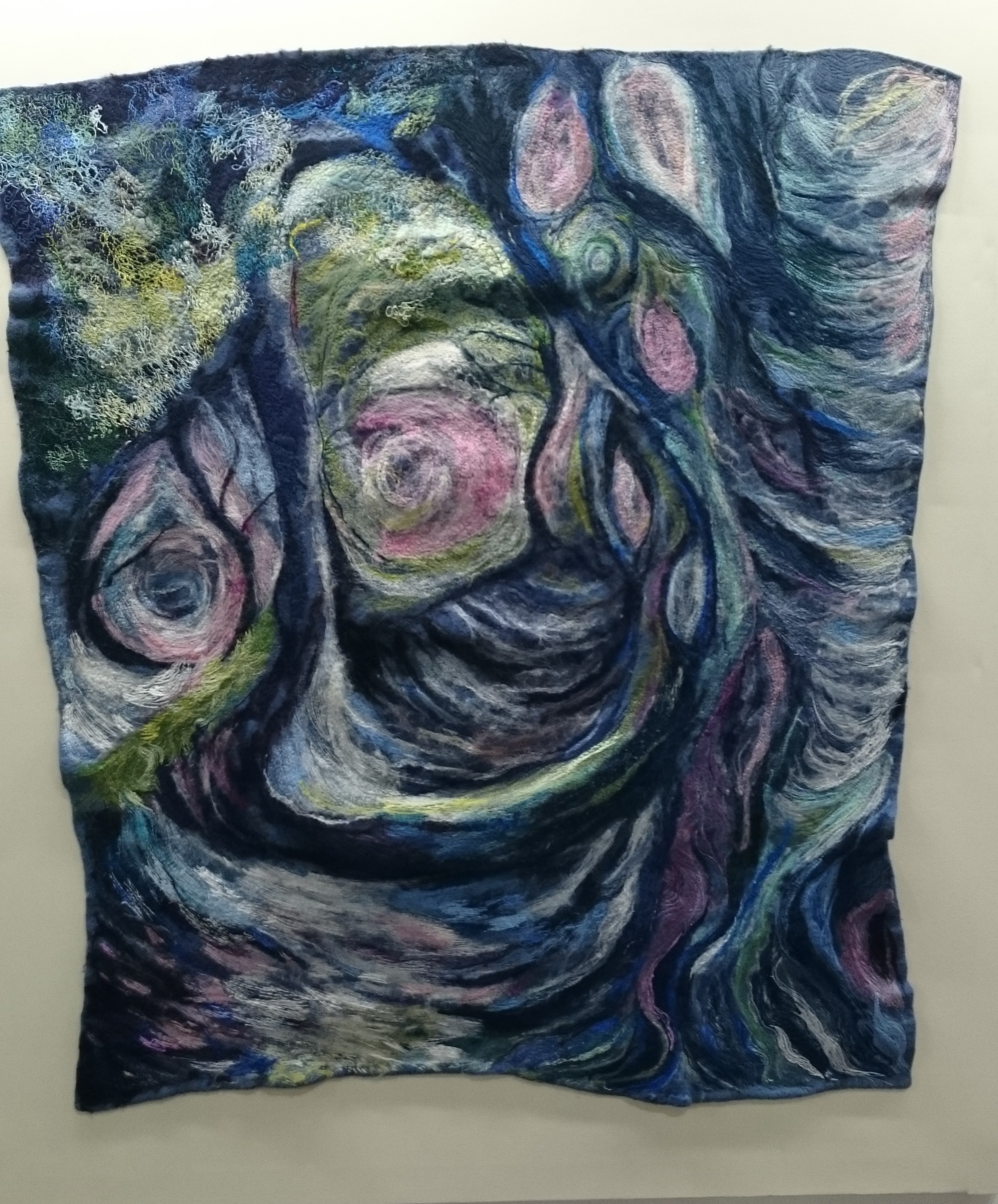 Tears in the Forest by Michala Gyvetai photo by Amanda Jane Textiles