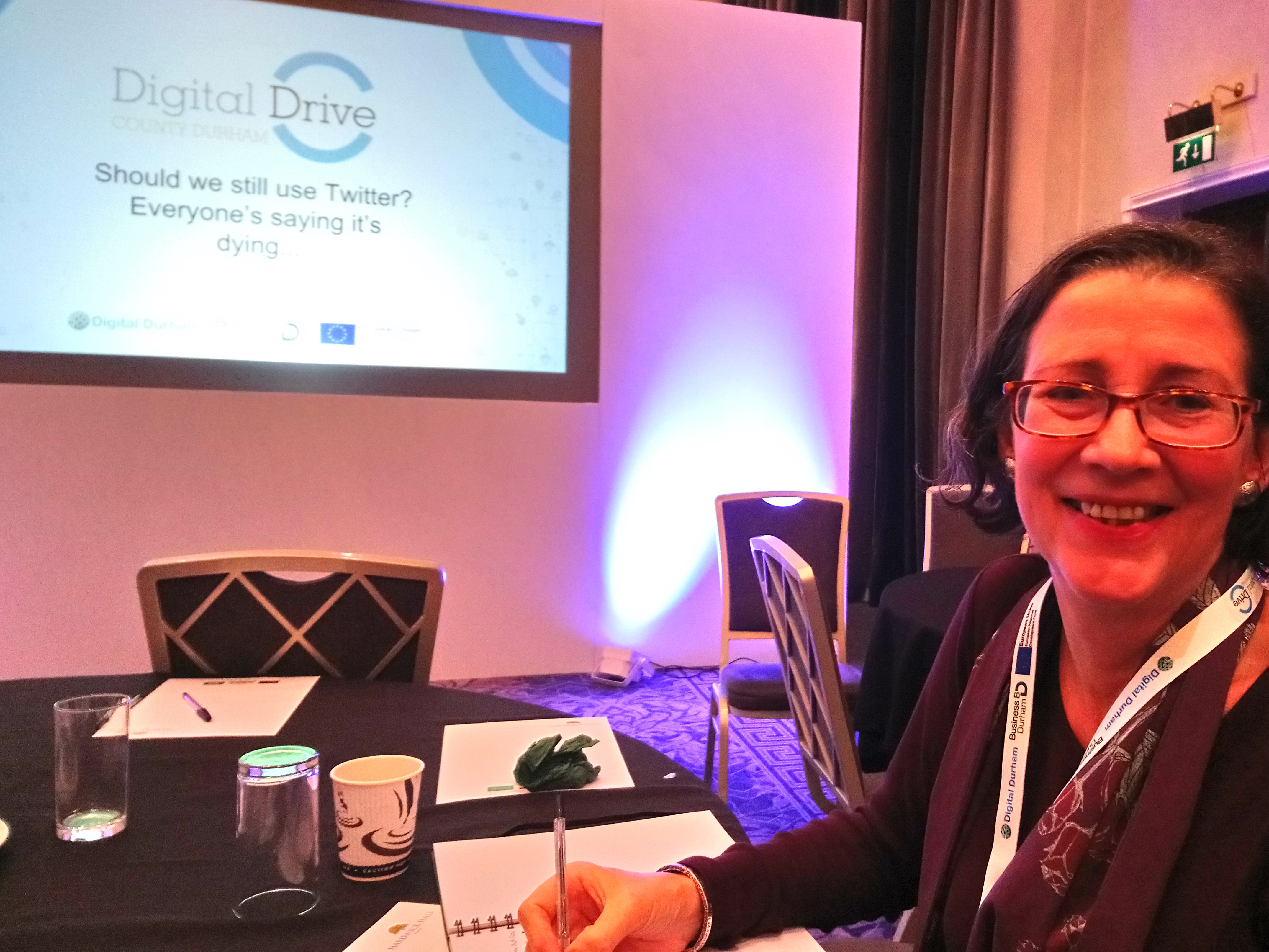 Digital Durham event Amanda