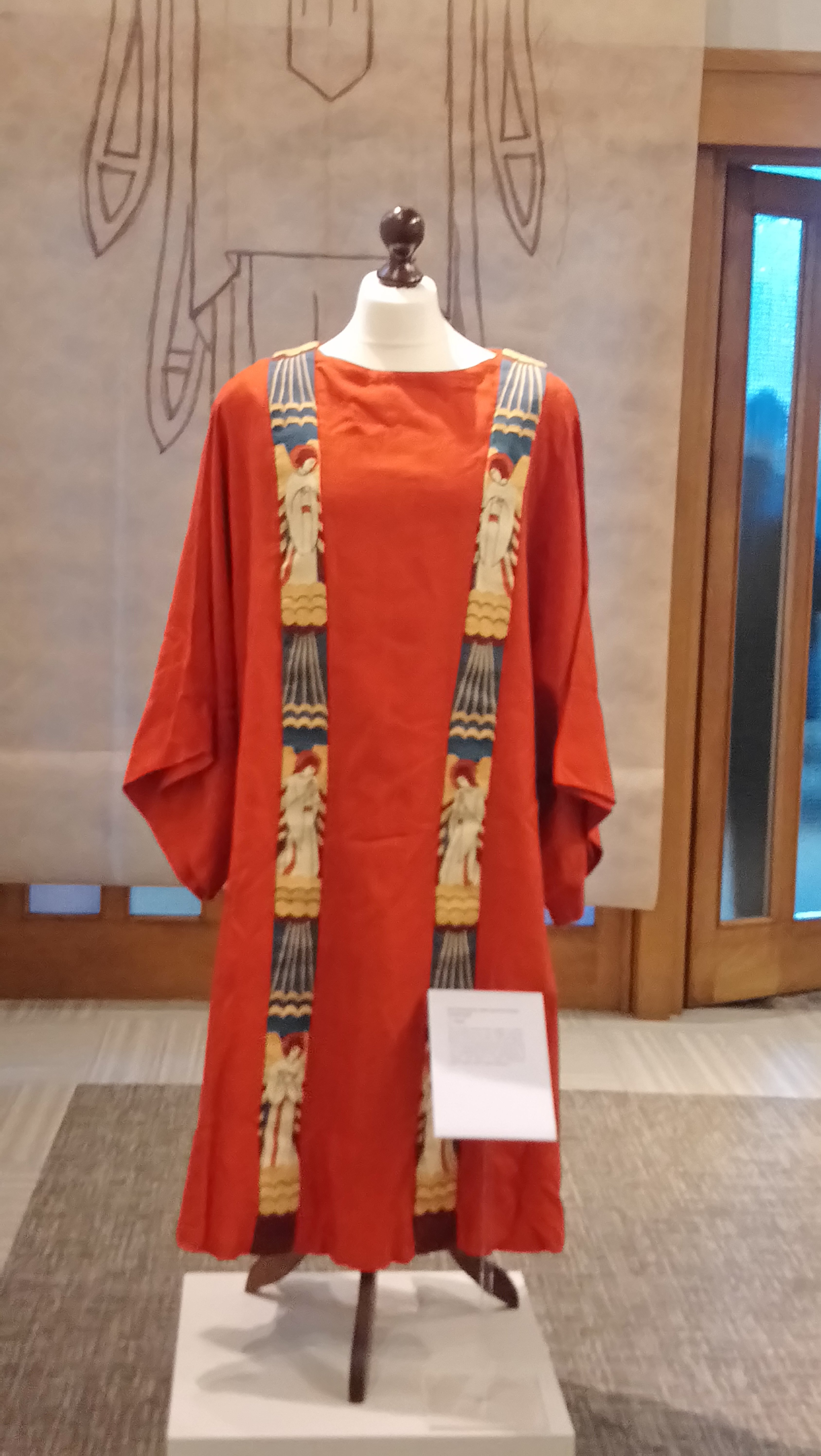 Weaving by Sister Werburg,'Hand in Hand' exhibition at Ushaw