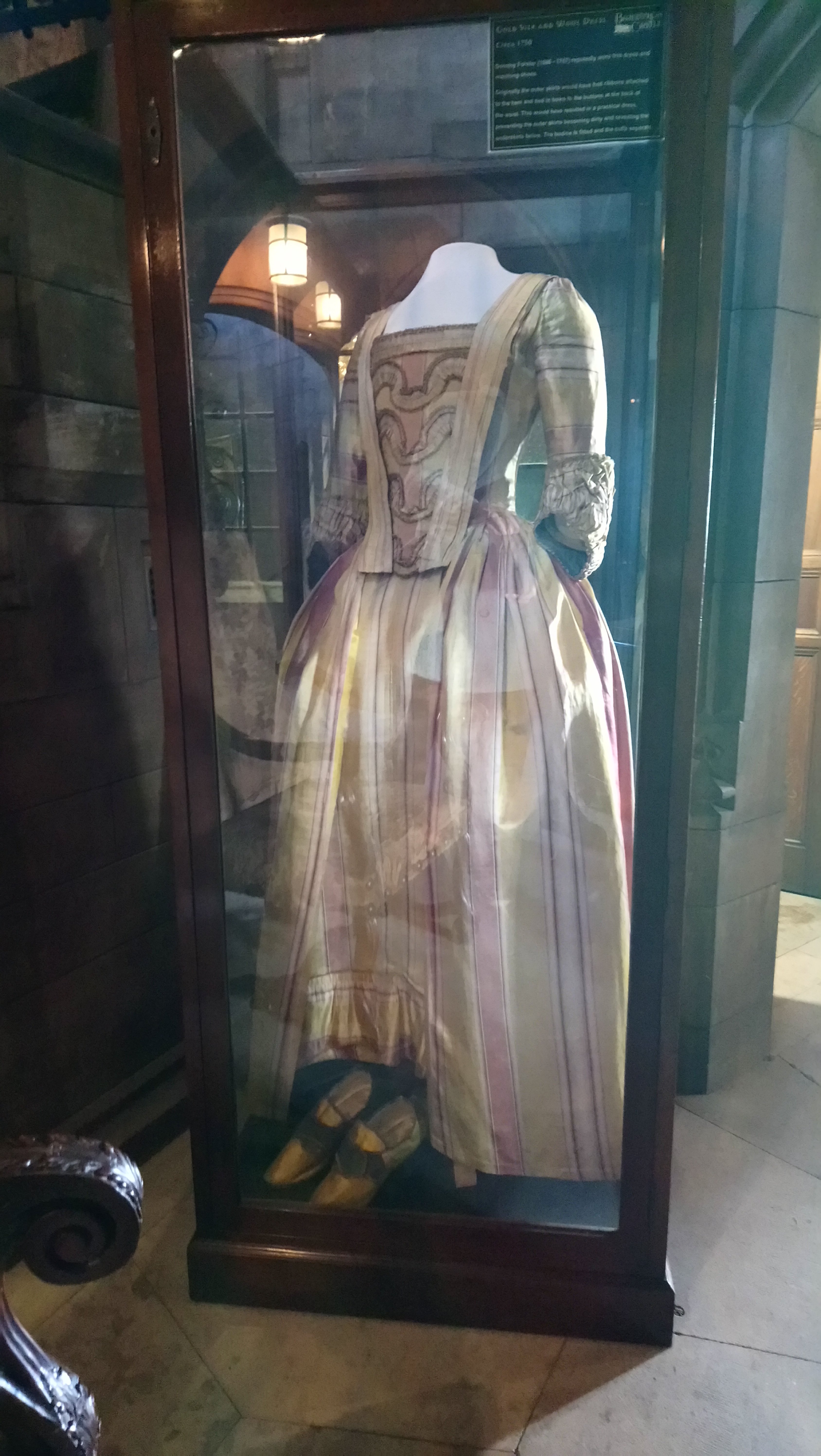 Dress worn by Dorothy Forster, Bamburgh Castle