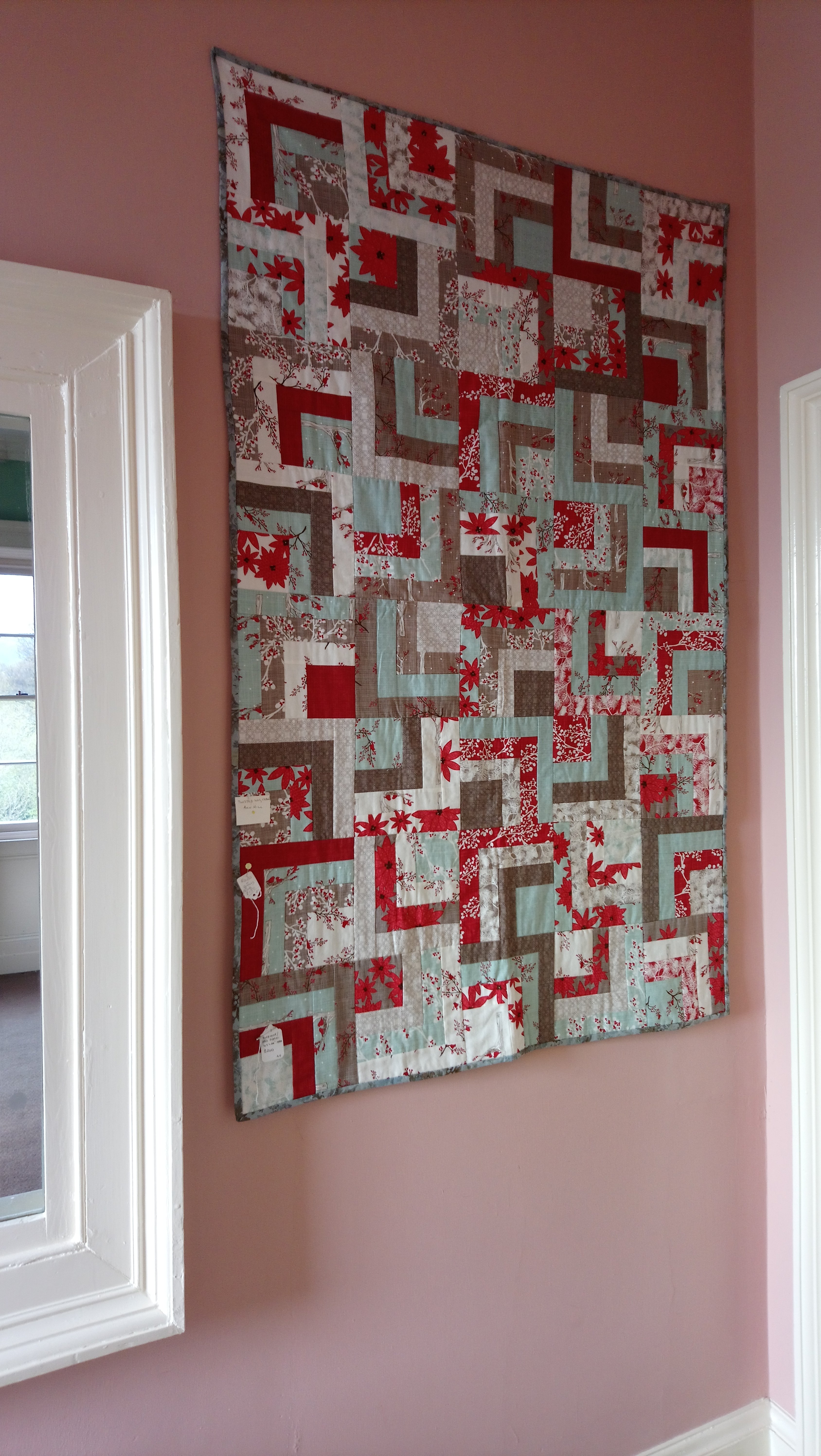 'Twisted log cabin' by Ann Hill