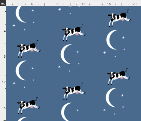 Moon and Jumping Cow