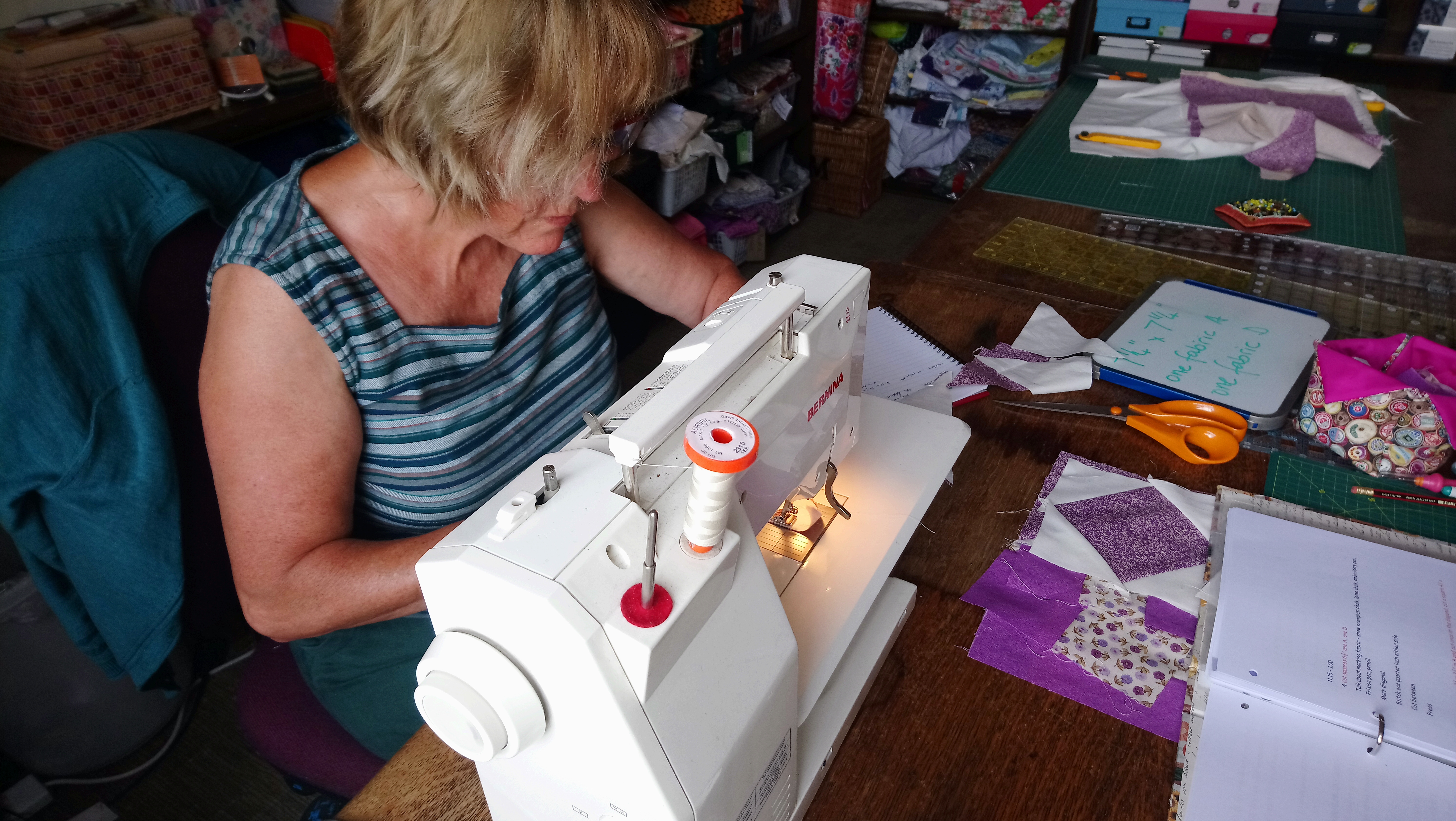 'Quilt in a Day' class from Amanda Jane Textiles