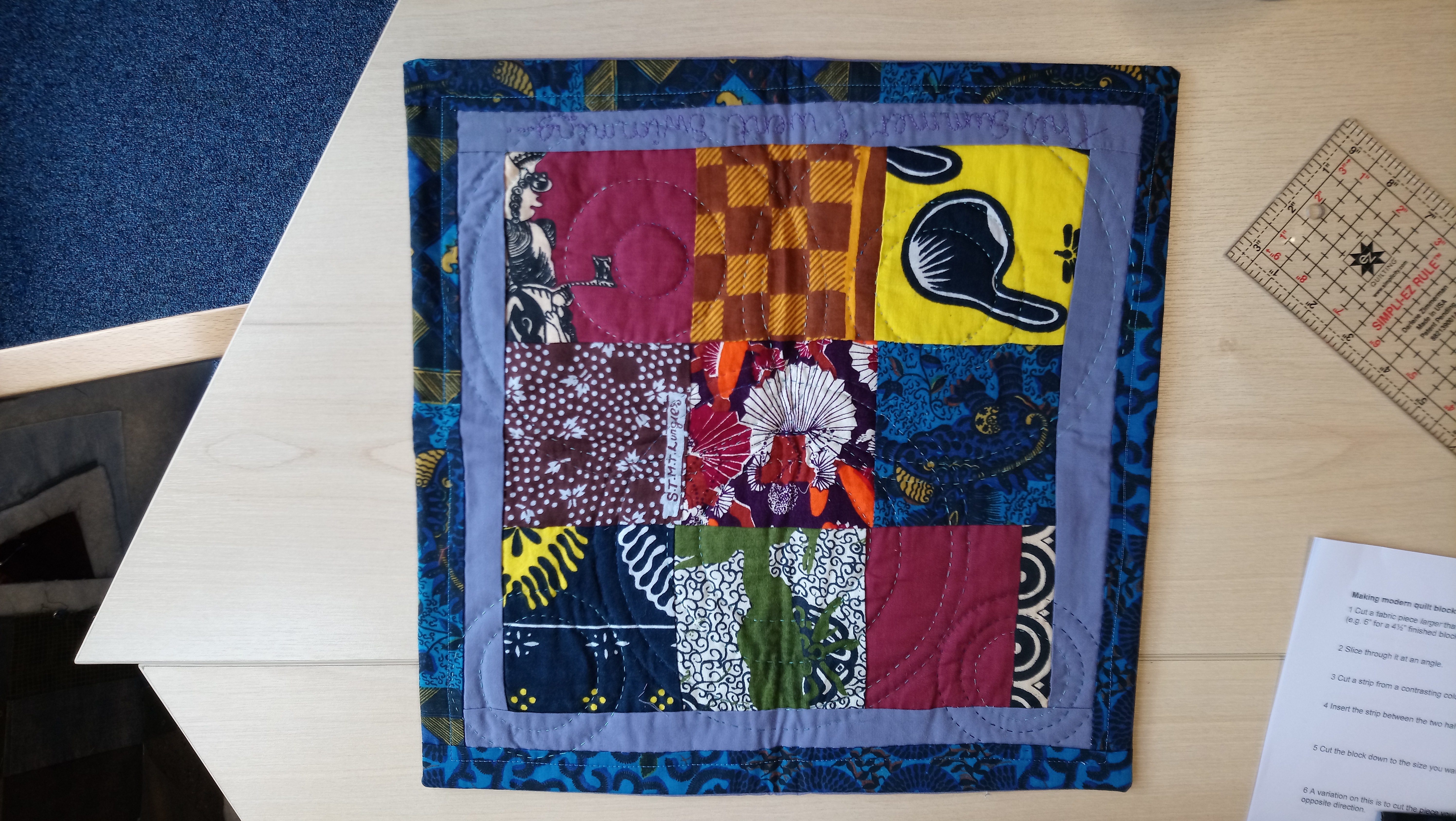 Cushion cover by Rachel Richman