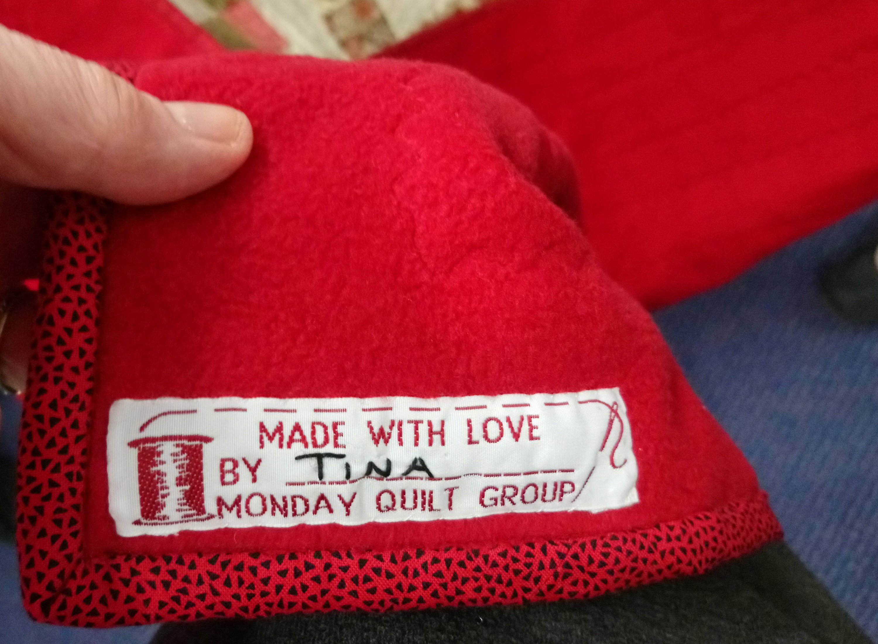 a quilt label