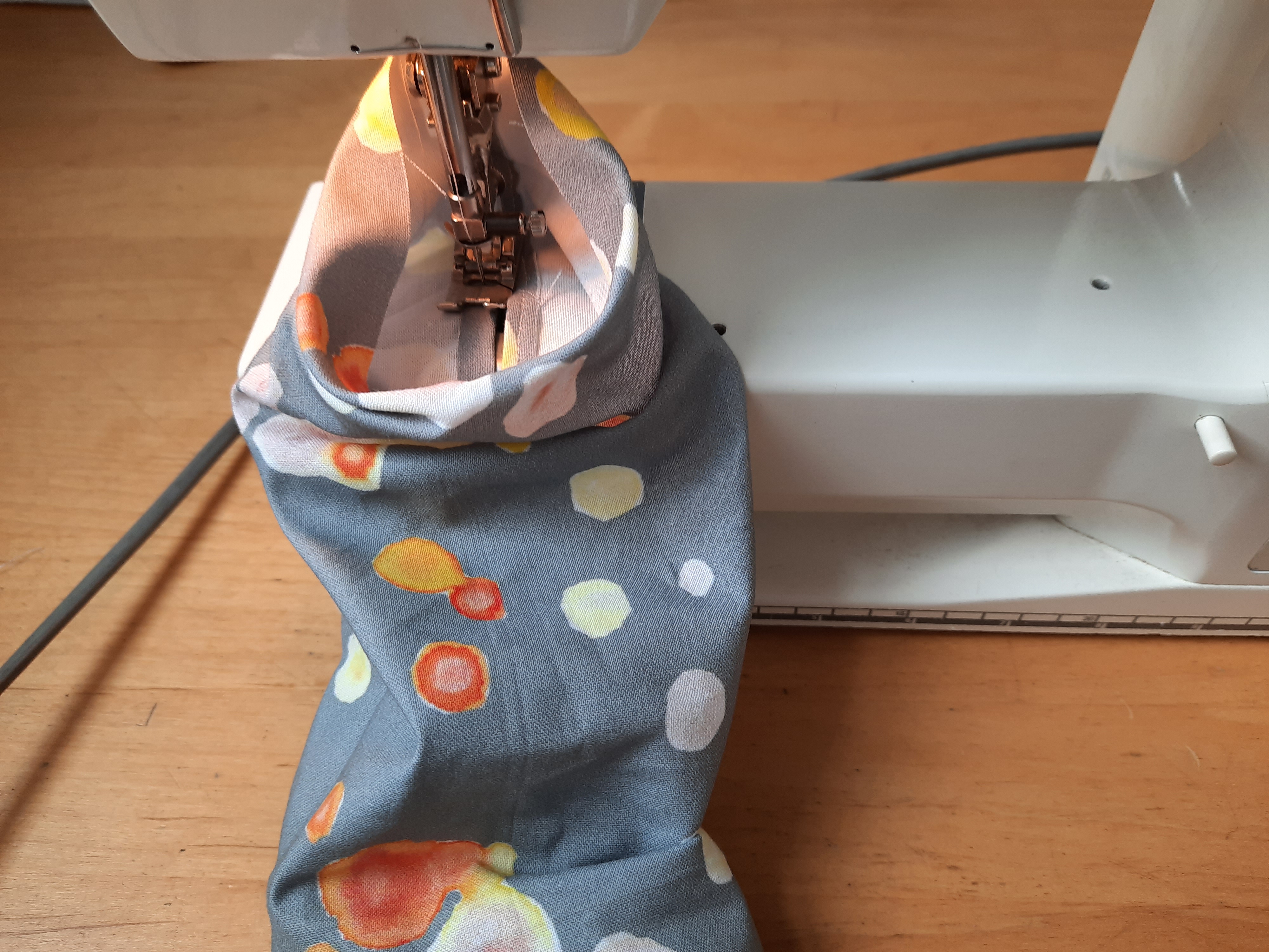 Sewing a fabric mask