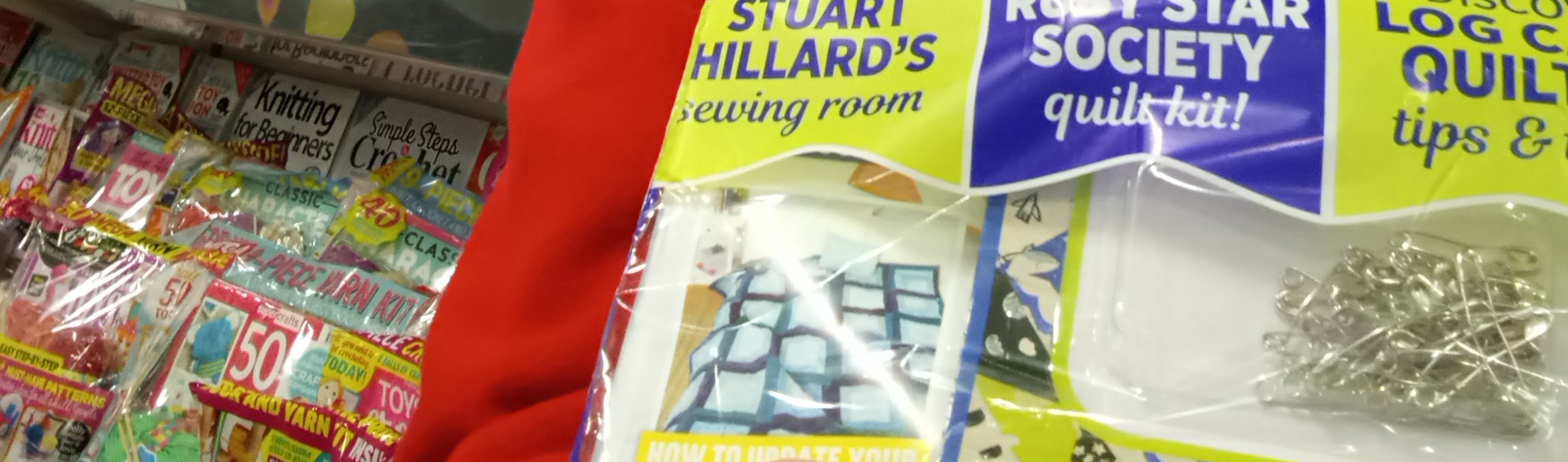 Seaweed quilt by Amanda Jane Ogden on the cover of Quilt Now magazine issue 74