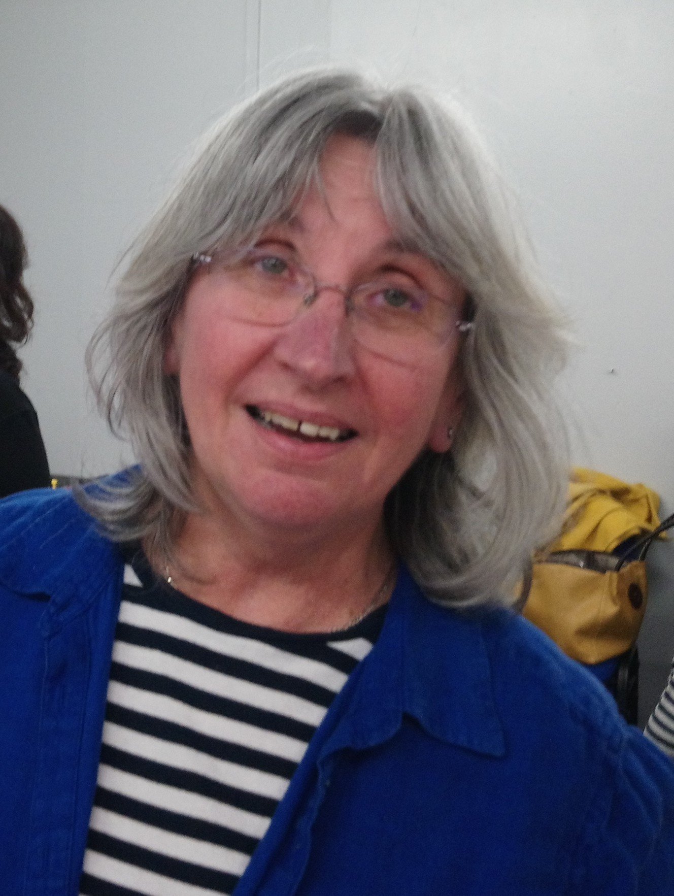 photo of the person who made the quilt, Tina