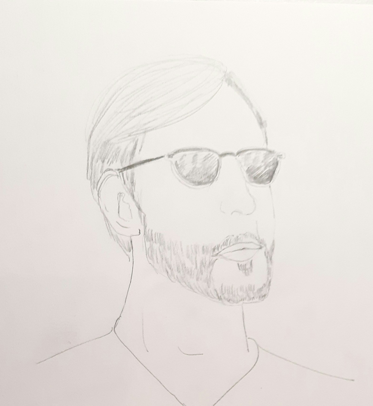 'Cool' by Amanda Jane Ogden (pencil drawing)