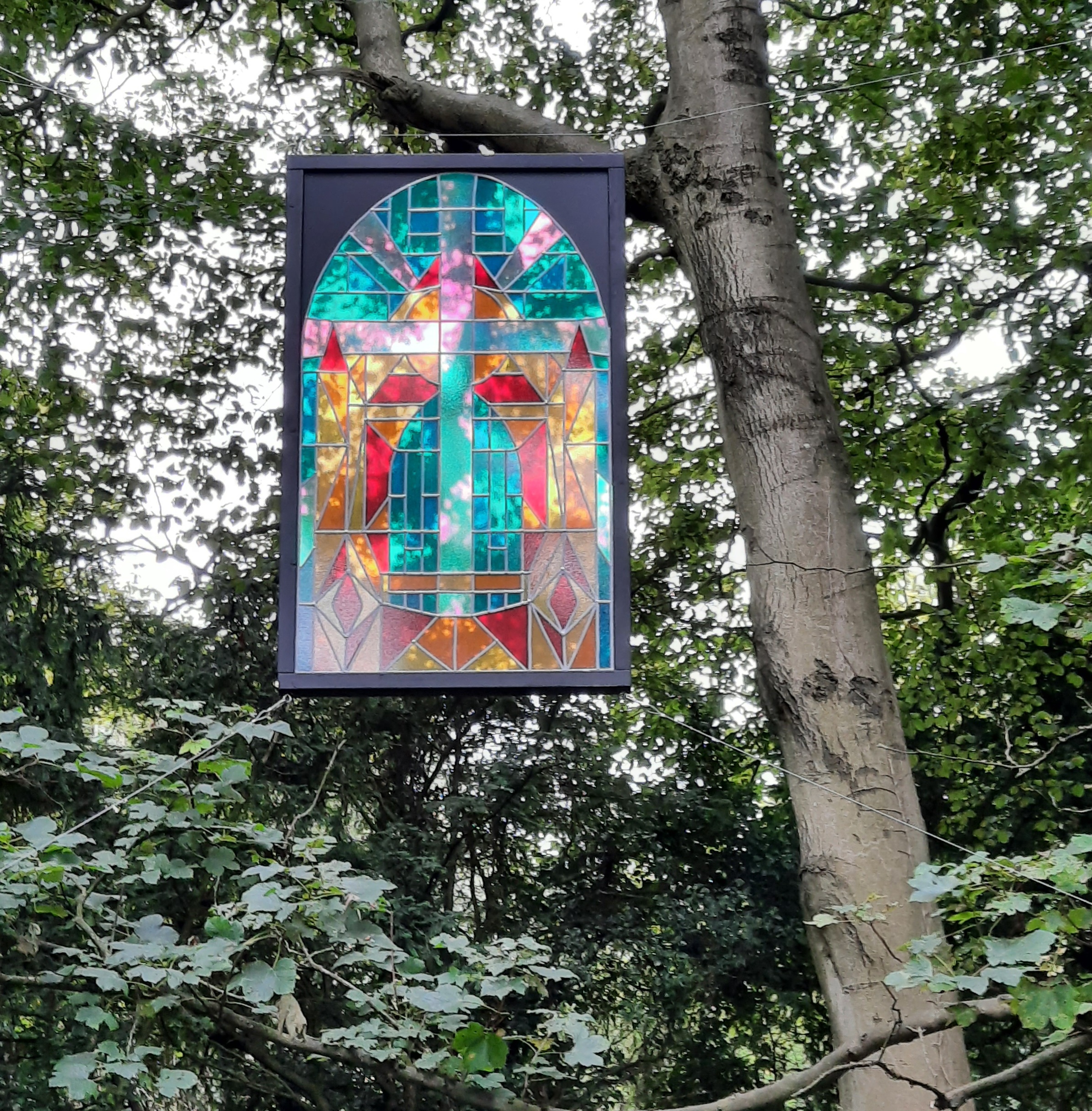 'Chapel' by Stuart Langley, part of 'Outdoor Windows' at Ushaw