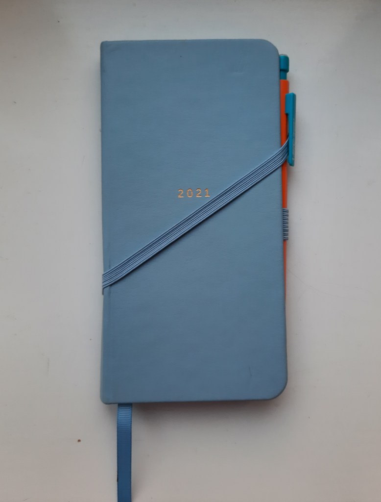 Slim Diary 2021 by Busy B, cover