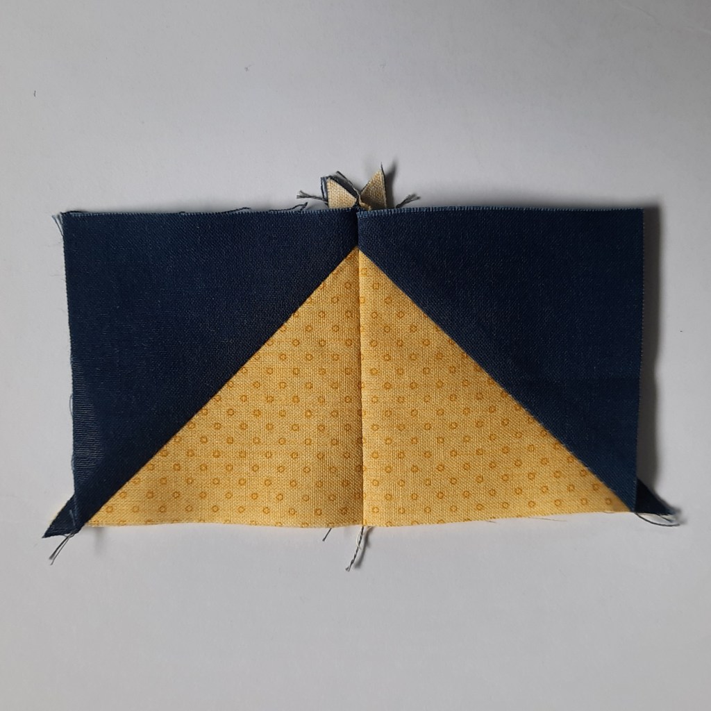 'Watch the Stars' mystery quilt, May block, step 4