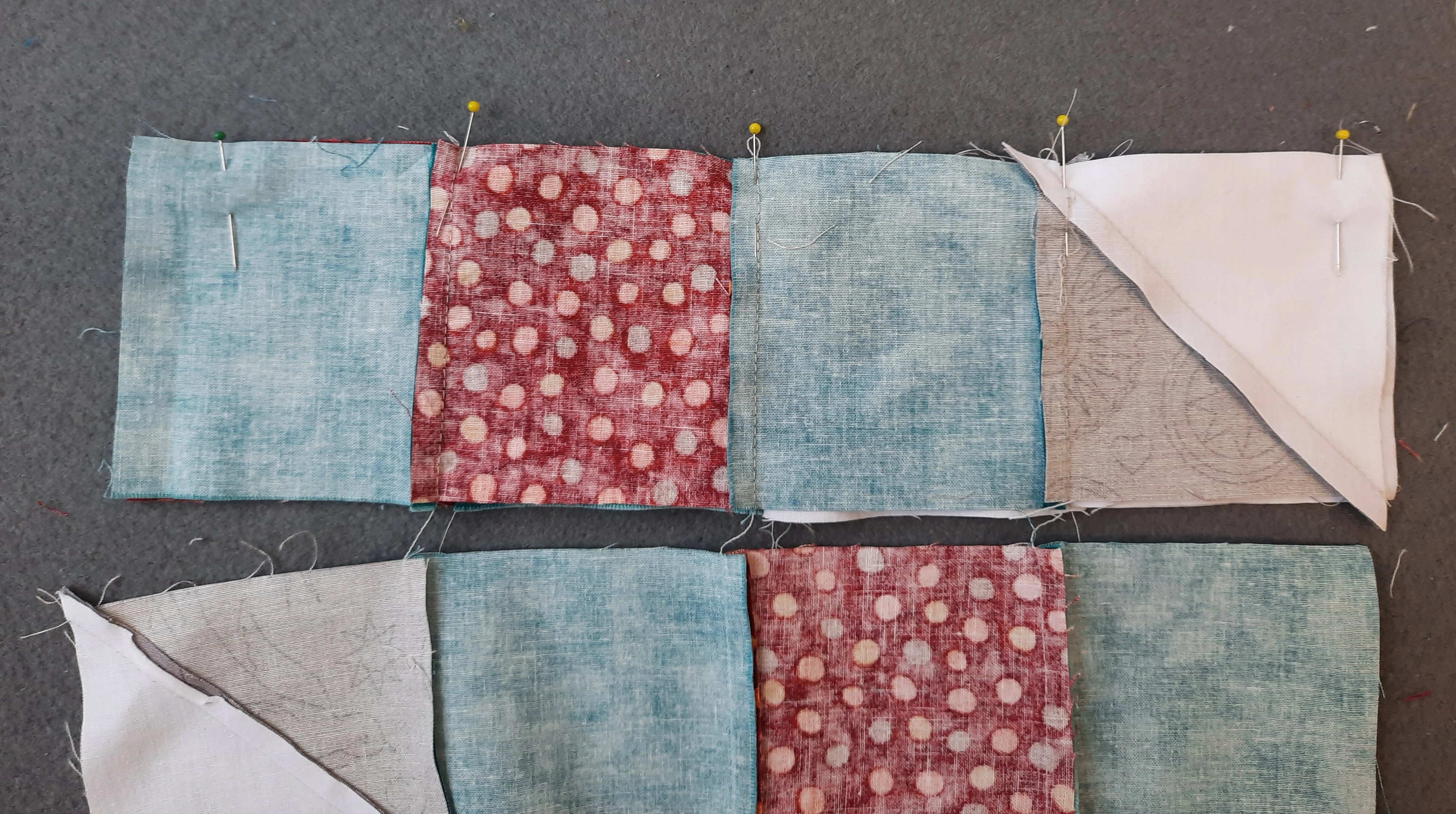 Making a patchwork block