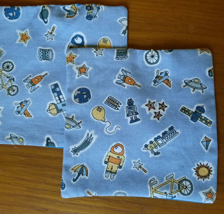 How to make 'Bonding Squares' 1, finished pair of squares