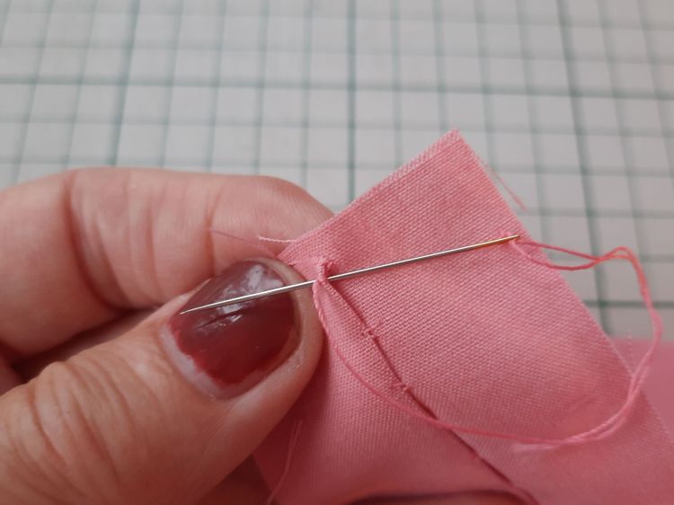 How to put up a hem step 7