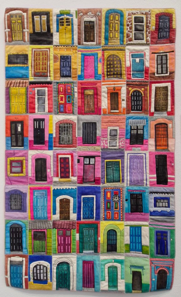 'Mexican Doors and Windows'designed and made  by Gillian Travis