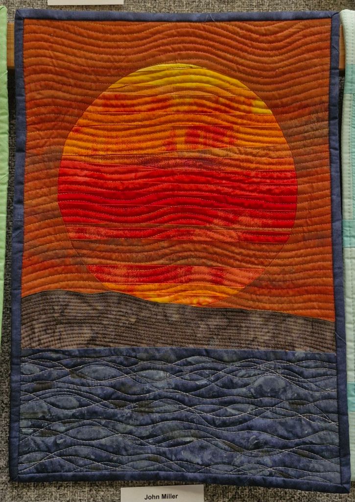  'Belizean Sunset' designed and made by John Miller