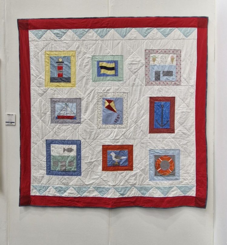 'Seaside Album' designed and made by Amanda Jane Ogden