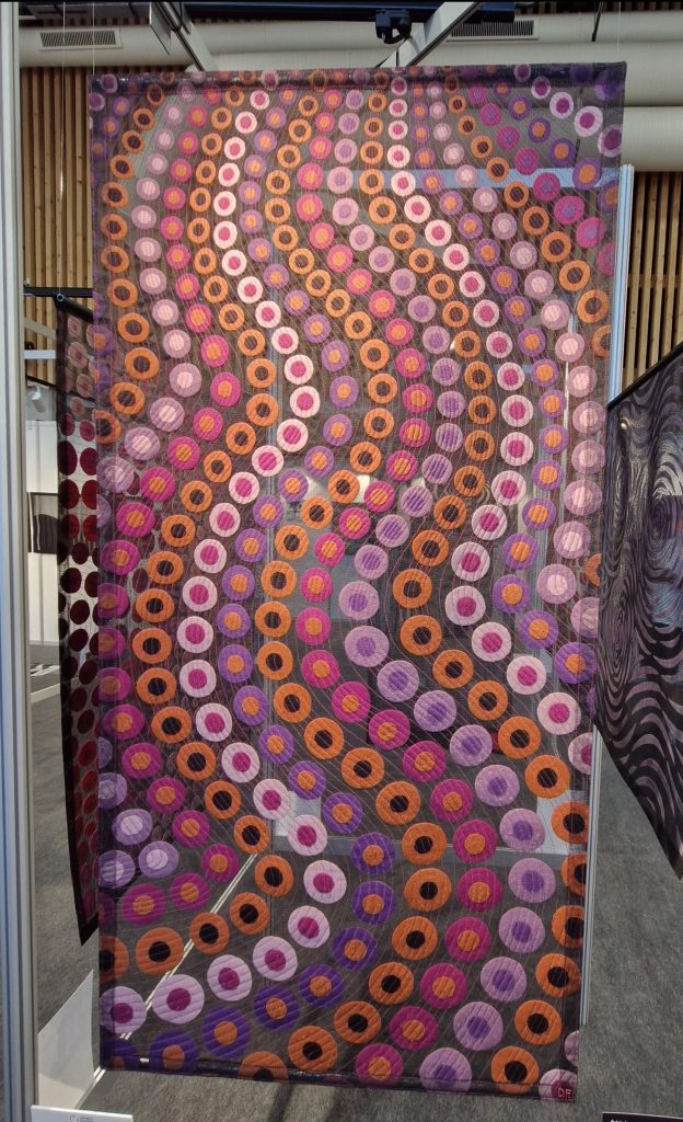 'Floriad #3, Dianne Firth, Carrefour Europeen de Patchwork, photo by Amanda Jane Ogden