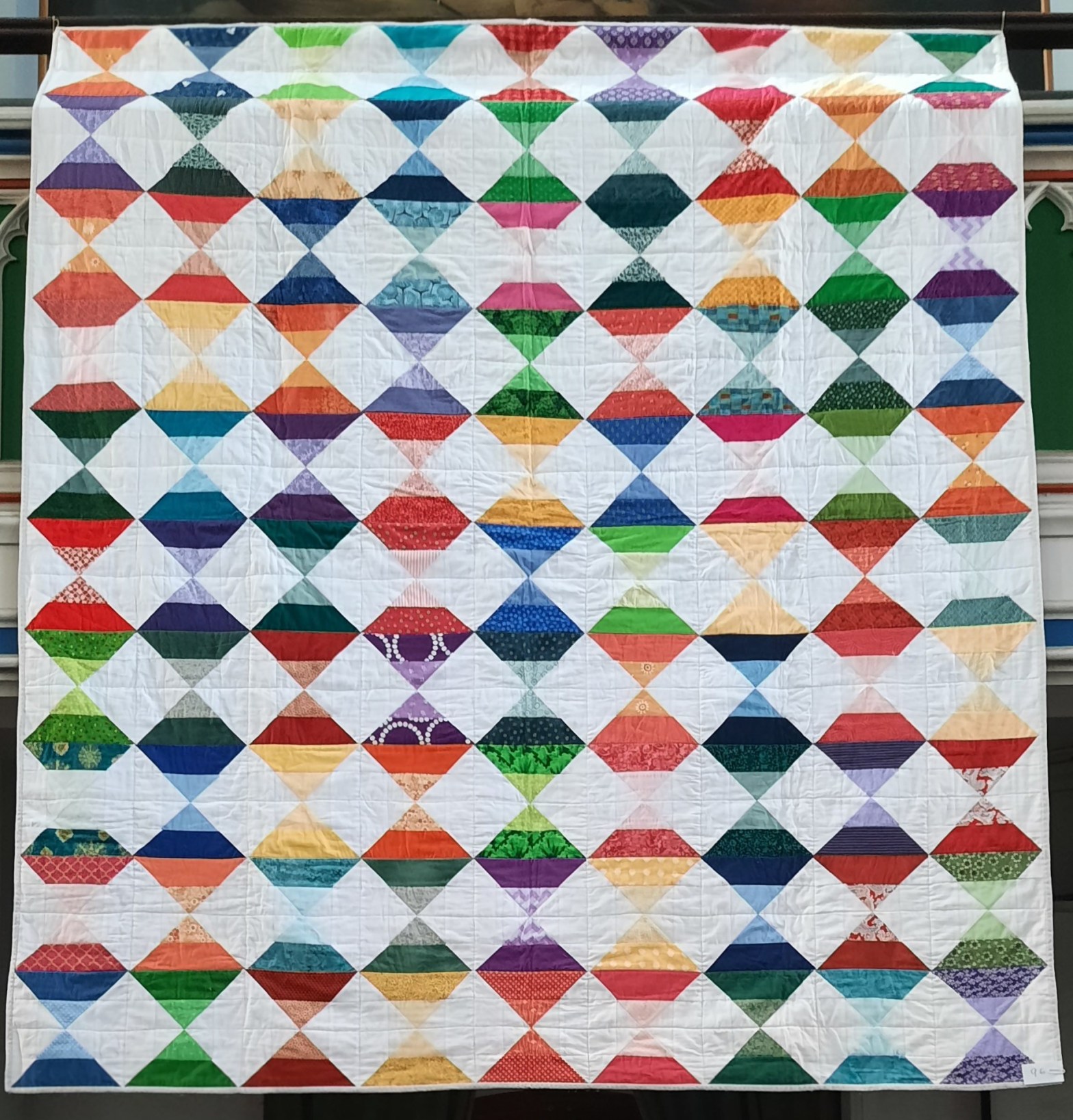 All on Point quilt by Amanda Jane Textiles