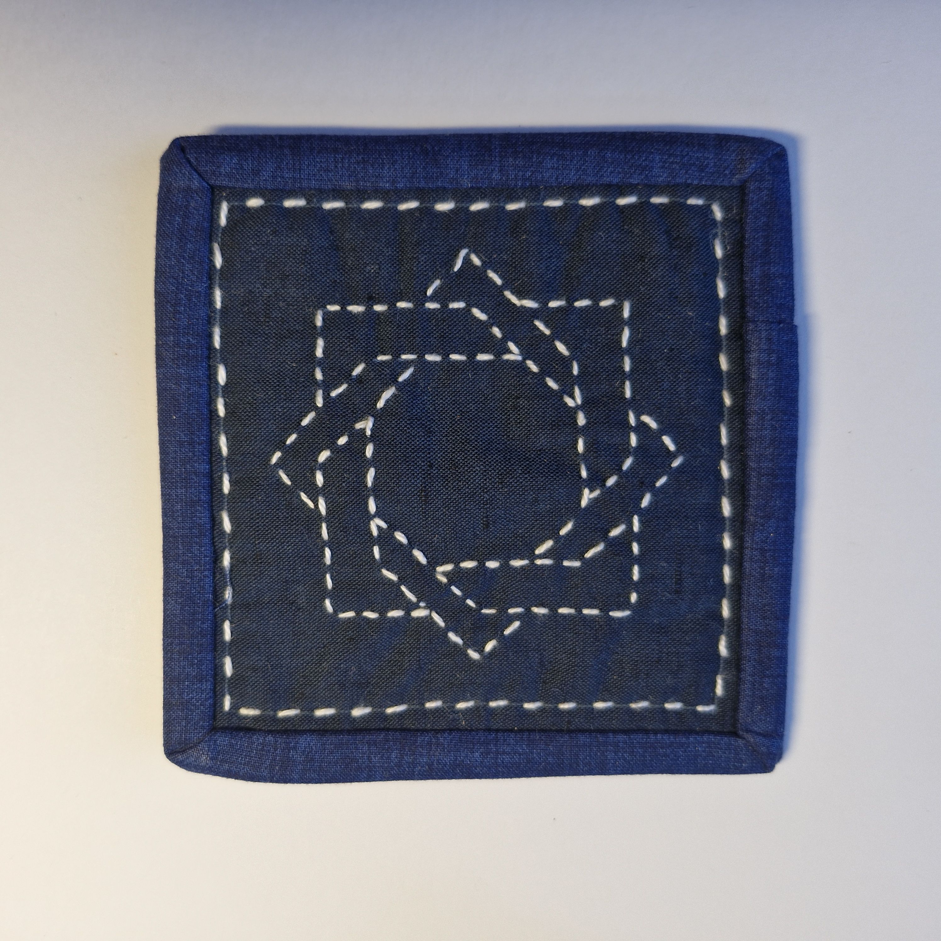 Enjoying Sashiko at home – Amanda Jane Textiles