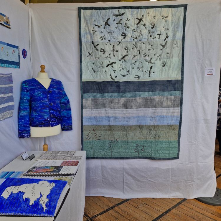 City & Guilds Diploma work on display in Balfron, Scotland, May 2026